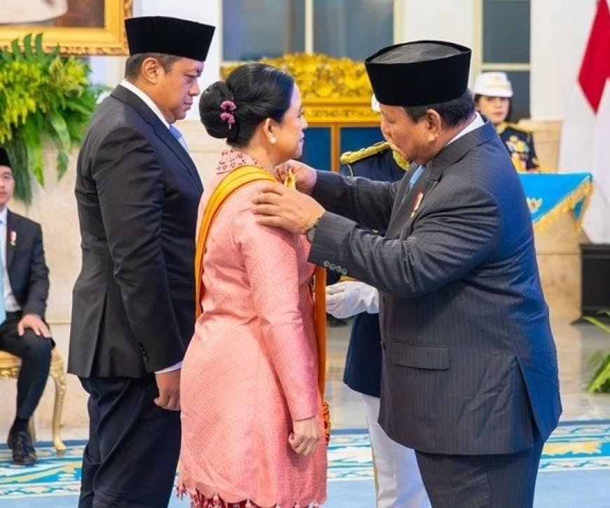 Amanah Untuk Rakyat Puan Maharani Raih Penghargaan Dari Istana Presiden