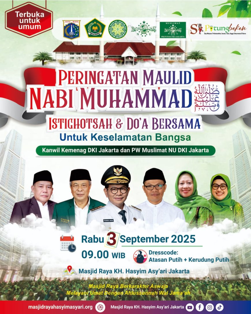 Menjaga Keselamatan Bangsa, PW Muslimat Nu DKI Gelar Istighosah dan Doa Bersama