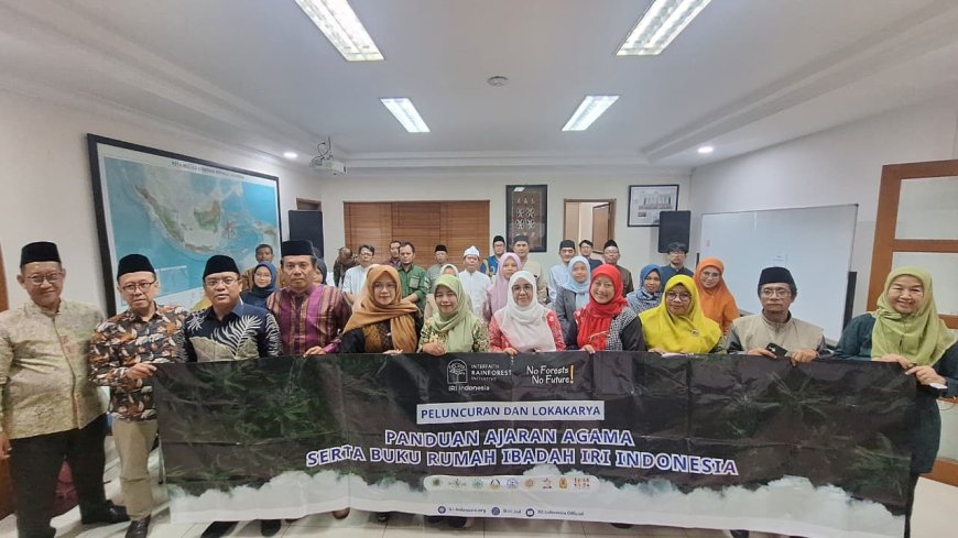 IRI Indonesia Gandeng Nusahima, Luncurkan Buku Panduan Agama Untuk Perlindungan Hutan Tropis