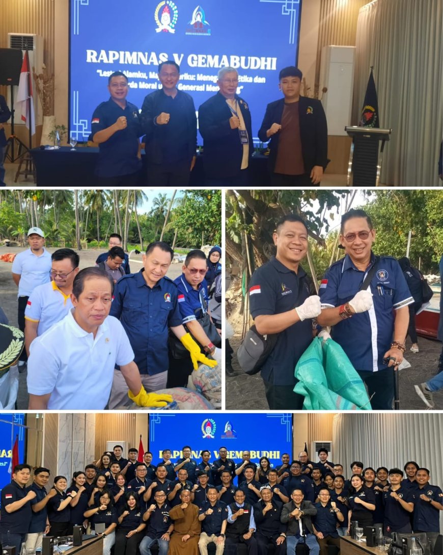 Hadir Rapimnas, Johanes Wijaya Katakan Bentuk Komitmen Nyata Gemabudhi Dalam Menjaga Lingkungan Demi Kemajuan Bangsa