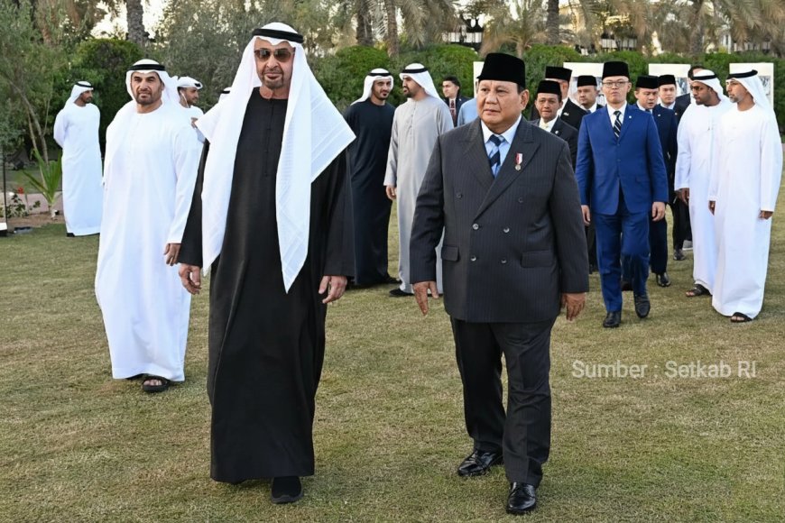Setengah Abad Persahabatan, Presiden Prabowo disambut petinggi Uni Emirat Arab