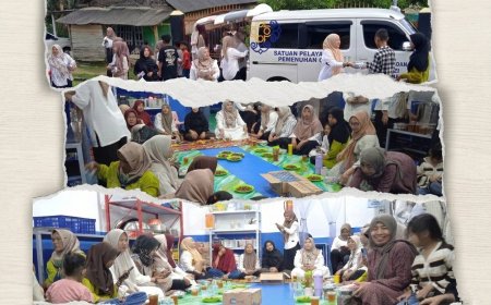 Dapur MBG Desa Kelawi Bagikan Takjil kepada Masyarakat Sekitar