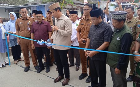Jalan Ruas Strategis di Lampung Selatan Diresmikan Bupati