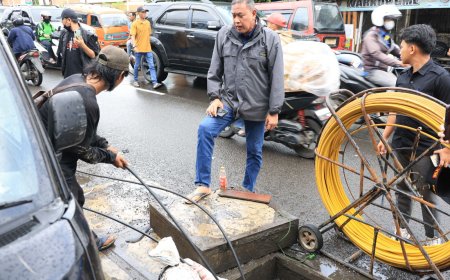 Wali Kota Bekasi Hentikan Paksa Proyek Kabel Optik Ilegal di Kali Abang Tengah