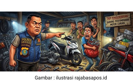 Polisi Gerebek Persembunyian Pencuri Motor demi Amankan Jalur Mudik