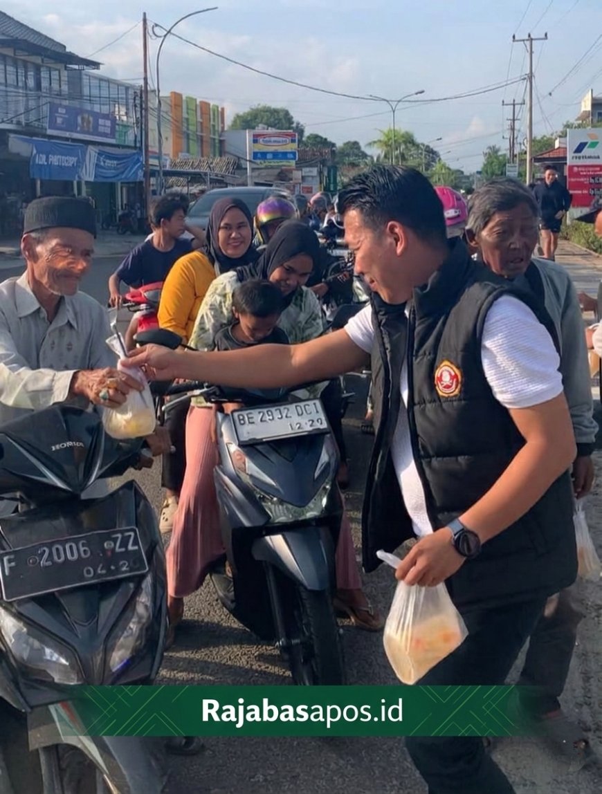 Karang Taruna Way Urang Gelar Aksi Sosial Ramadhan Berbagi