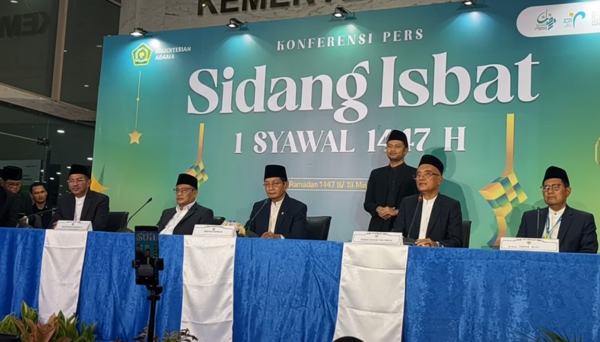 Hilal Masih Malu-Malu, Lebaran Fix Sabtu: Kemenag Tetapkan 1 Syawal 1447 H Jatuh pada 21 Maret 2026