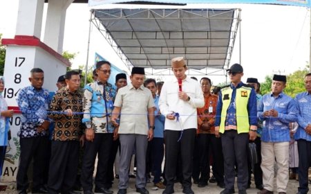 52 Tahun Terlupakan, "Jalan Abadi" Sidomulyo Akhirnya Mulus di Tangan Bupati Egi