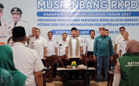 Wabup Syaiful Anwar Gebrak Musrenbang 2027: Bakauheni Jadi Poros Ekonomi Baru