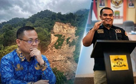 KETUA AWPI LAMSEL FERY DUKUNG PENUH TOKOH ADAT SIKAPI LONGSOR HUTAN LINDUNG