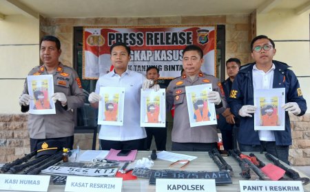 Komplotan 'Tikus' Kabel Lintas Kabupaten Diciduk di Tanjung Bintang, Positif Narkoba & Gasak Puluhan Gardu