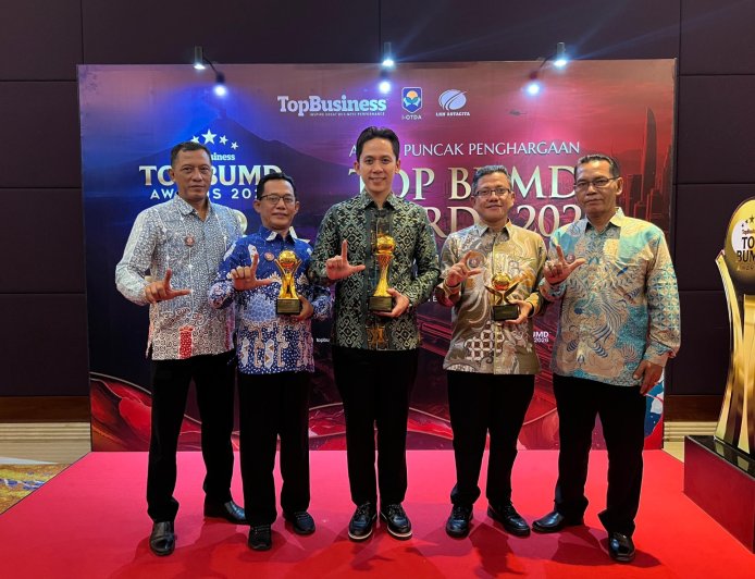 Lamsel Pecah Rekor, Bupati Egi Borong Penghargaan Nasional di TOP BUMD Awards 2026
