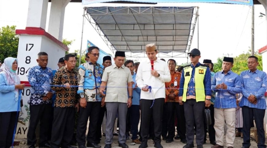 52 Tahun Terlupakan, "Jalan Abadi" Sidomulyo Akhirnya Mulus di Tangan Bupati Egi