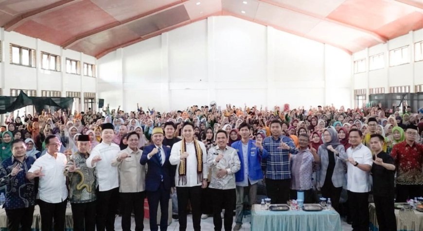 Bupati Lampung Selatan "Bakar" Semangat Ribuan Guru, Tegaskan AI Tak Bisa Gantikan Jiwa Pendidik