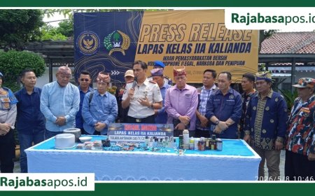Razia Besar-Besaran di Lapas Kalianda, Petugas Temukan Senjata Tajam Rakitan hingga Gelas Kaca