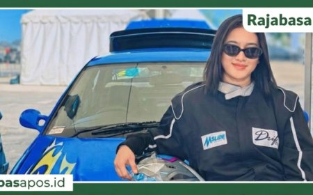 Putri Kalianda Nekat Tantang Drifter Elite Nasional di IDS 2026, Widyya Turro Guncang Panggung Balap Lamsel