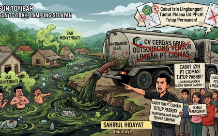 Bau Menyengat Bikin Geram, Limbah PT Ciomas 'Nyasar' ke Permukiman, Karang Taruna Minta Izin Perusahaan Dicabut