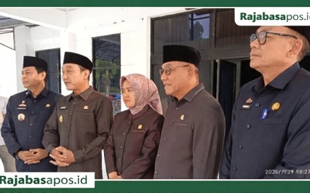 DPRD DAN PEMKAB LAMPUNG SELATAN RESMI TEKEN KUA-PPAS, INFRASTRUKTUR & KESEHATAN JADI RAJA