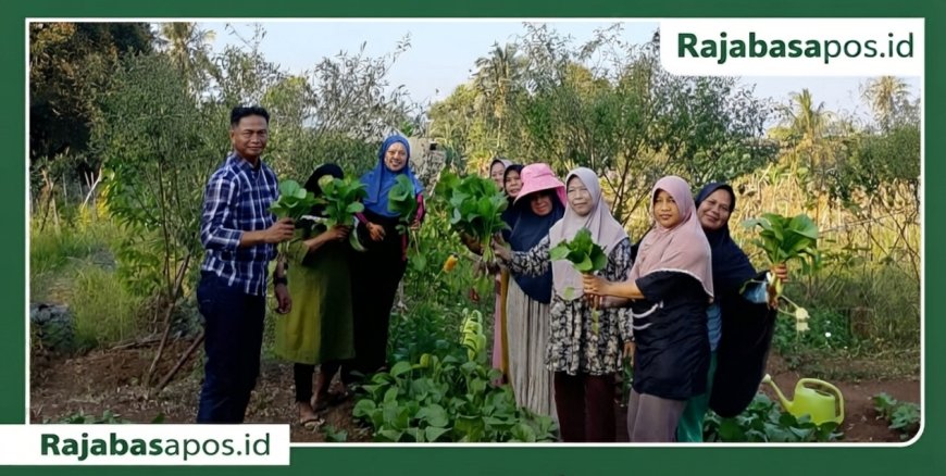 KWT Desa Taman Baru Jadi Motor Penggerak Ekonomi dan Penekan Stunting di Penengahan