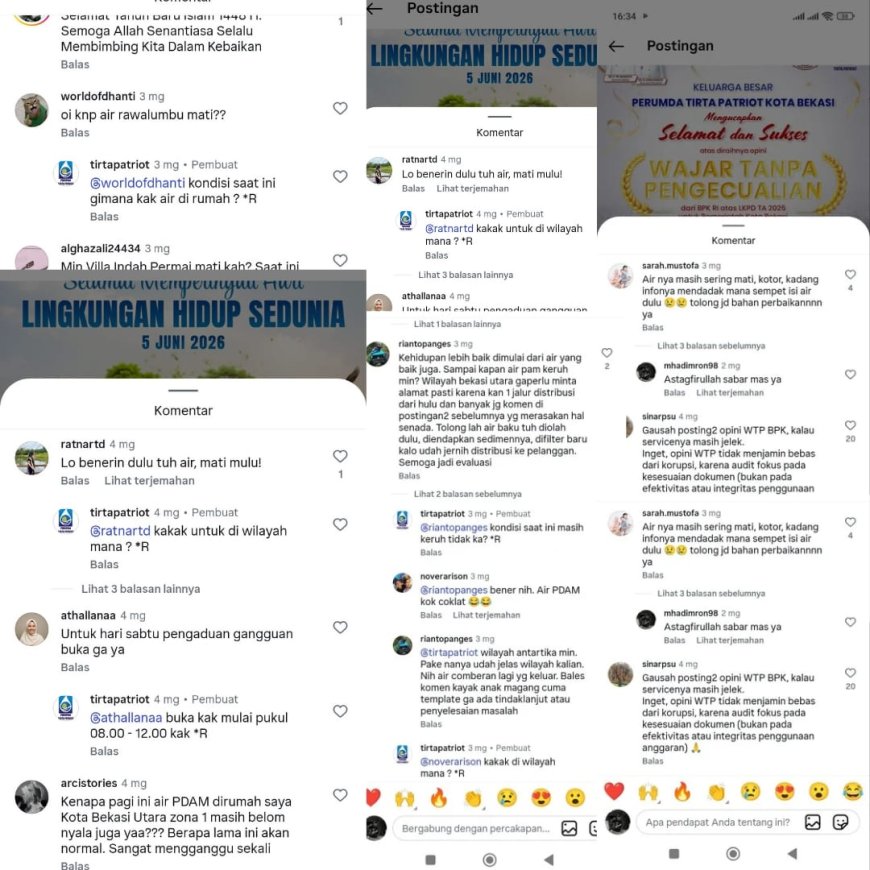 Air Keruh & Distribusi Macet, Fopera Ultimatum DPRD Panggil Direksi Tirta Patriot