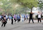 RIBUAN ASN PADATI GOR WAY HANDAK DEMI POLA HIDUP SEHAT & KUALITAS PELAYANAN PUBLIK