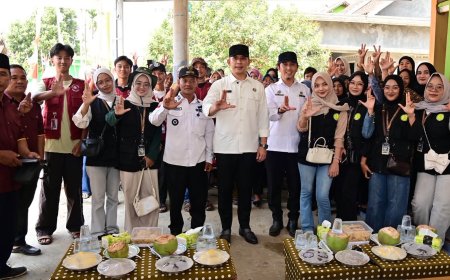 Bupati Egi Takjub Lihat Perubahan Wajah Desa Way Sari & Rulung Raya Lewat Program Desa HELAU