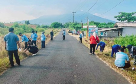 Pemkab Lamsel Pimpin Ratusan ASN 'Turun ke Jalan', Kalianda Disulap Jadi Makin HELAU