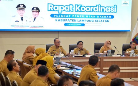 Sekda Lamsel Ingatkan OPD: Jangan Terbuai Kategori Hijau Ombudsman, Tahun Ini Wajib Naik Kelas