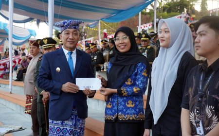 Merah Putih Turun, Kreativitas Digital Menggema dari Menara Siger
