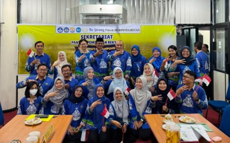 BURSA REKTOR UNILA MEMBARA, PROF. ASEP SUKOHAR RESMI AMBIL FORMULIR