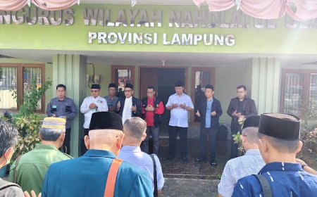 100 Delegasi PWNU Lampung Lepas Landas Menuju arena Muktamar ke-35 NU Jombang