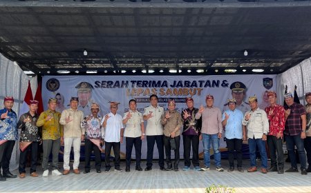 Lapas Kelas IIA Kalianda Gelar Serah Terima Jabatan Kalapas