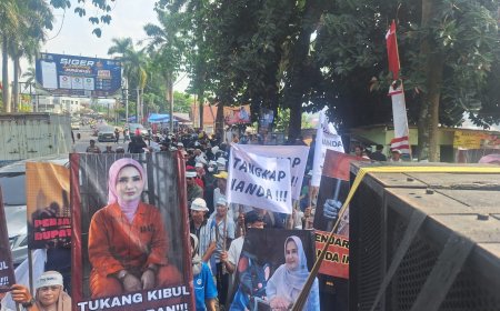Massa LSMB Geruduk Kejati Lampung, Desak Penetapan Tersangka TPPU SPAM Pesawaran