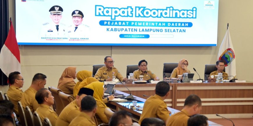 Sekda Lamsel Ingatkan OPD: Jangan Terbuai Kategori Hijau Ombudsman, Tahun Ini Wajib Naik Kelas