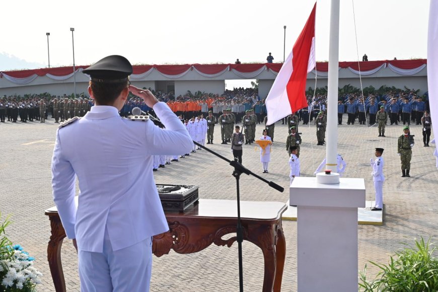 Menara Siger Jadi Saksi Spektakuler HUT ke-81 RI di Lampung Selatan