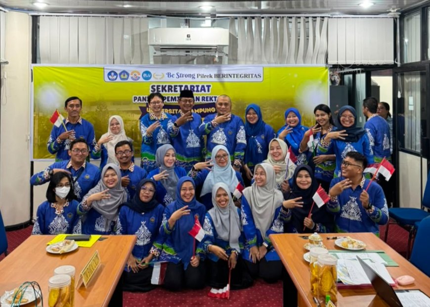 BURSA REKTOR UNILA MEMBARA, PROF. ASEP SUKOHAR RESMI AMBIL FORMULIR