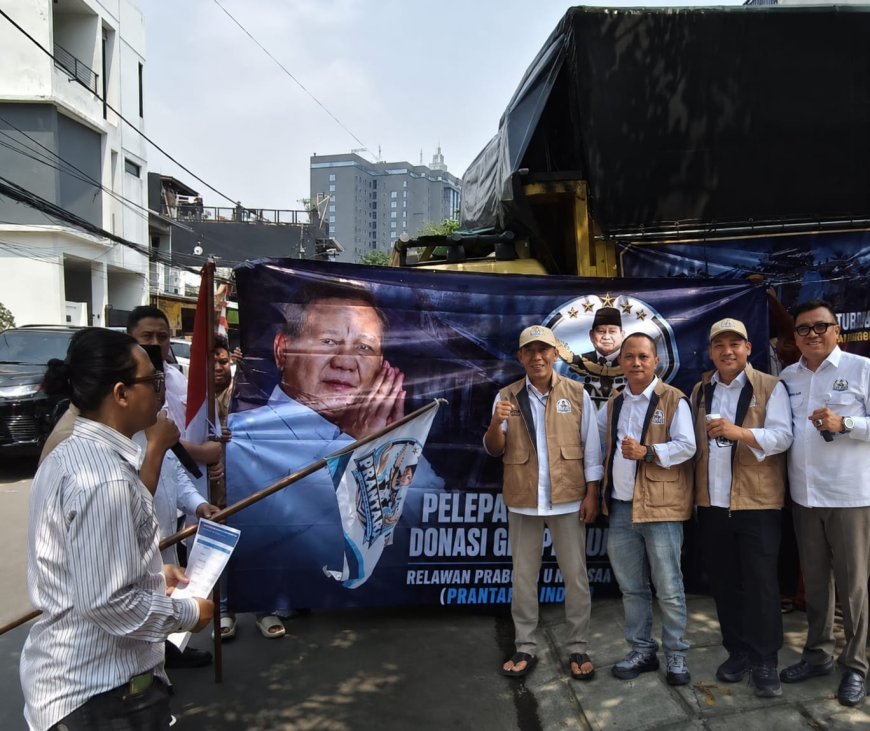 DPP RELAWAN PRANTARA KIRIM BANTUAN DARURAT GEMPA NTT DARI JAKARTA
