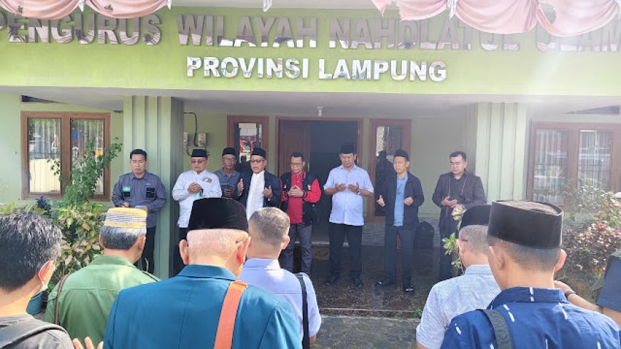 100 Delegasi PWNU Lampung Lepas Landas Menuju arena Muktamar ke-35 NU Jombang