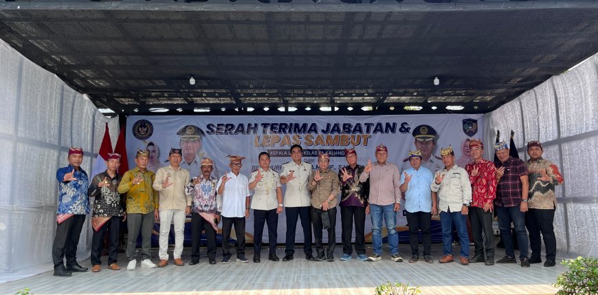 Lapas Kelas IIA Kalianda Gelar Serah Terima Jabatan Kalapas