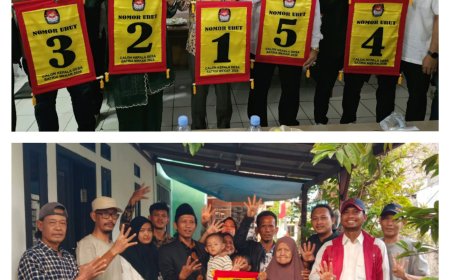 ABUDIN, KANDIDAT NOMOR URUT 4, USUNG VISI RAPIH MENUJU ERA EMAS 8 TAHUN