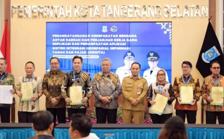 Lamsel Gandeng Tangsel, Integrasikan Pajak dan Pertanahan Lewat Aplikasi SIKAT