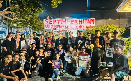 Darurat Ruang Suara! Diskusi “September Hitam” Guncang Kalianda, dan Bongkar Luka Sejarah