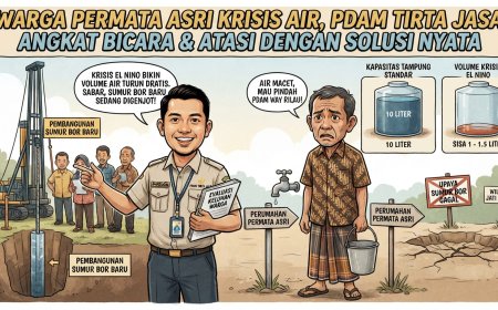 Warga Permata Asri Krisis Air, PDAM TJ Angkat Bicara