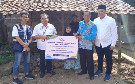 Aksi Nyata Kolaborasi CSR: Bedah Rumah Warga Desa Kecapi Masuki Tahap Eksekusi