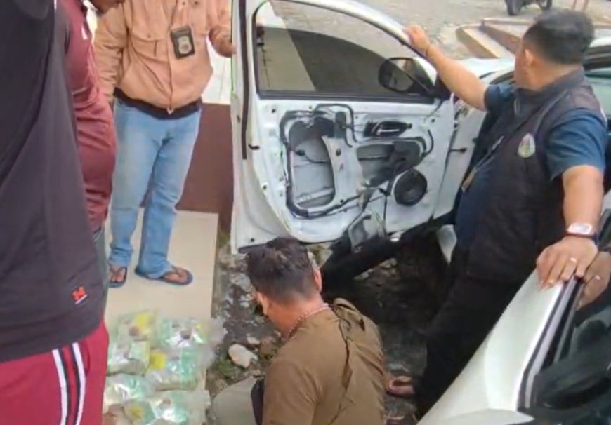 Kurir Antar Provinsi Gagal Selundupkan 40 Kg Sabu Senilai Rp40 Miliar dalam Bodi HR-V Putih