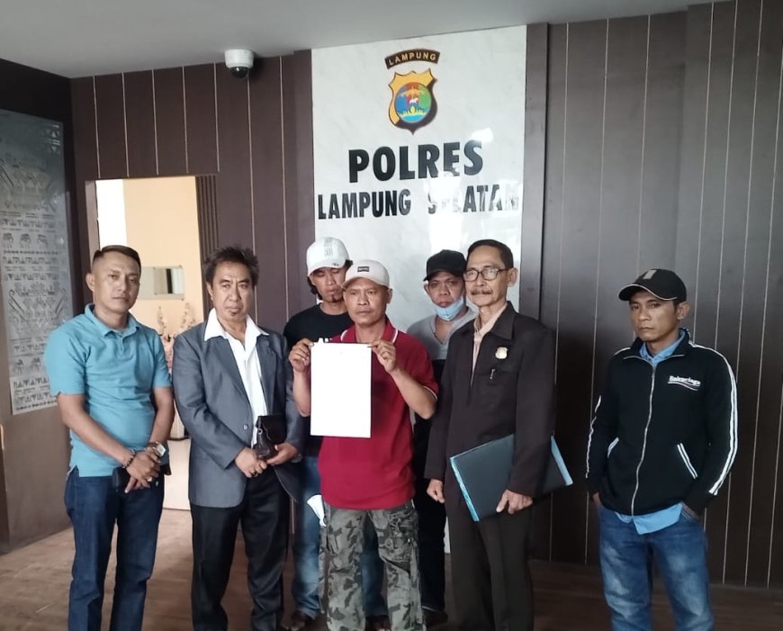 Pengeroyokan Berujung Maut di Lamsel, Keluarga Korban Resmi Lapor Polisi