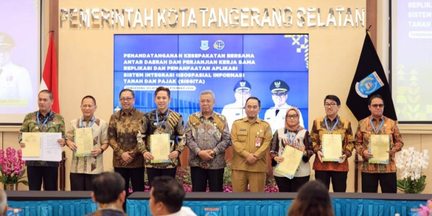 Lamsel Gandeng Tangsel, Integrasikan Pajak dan Pertanahan Lewat Aplikasi SIKAT