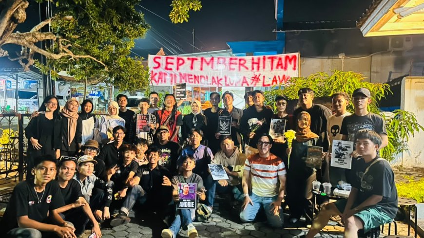 Darurat Ruang Suara! Diskusi “September Hitam” Guncang Kalianda, dan Bongkar Luka Sejarah