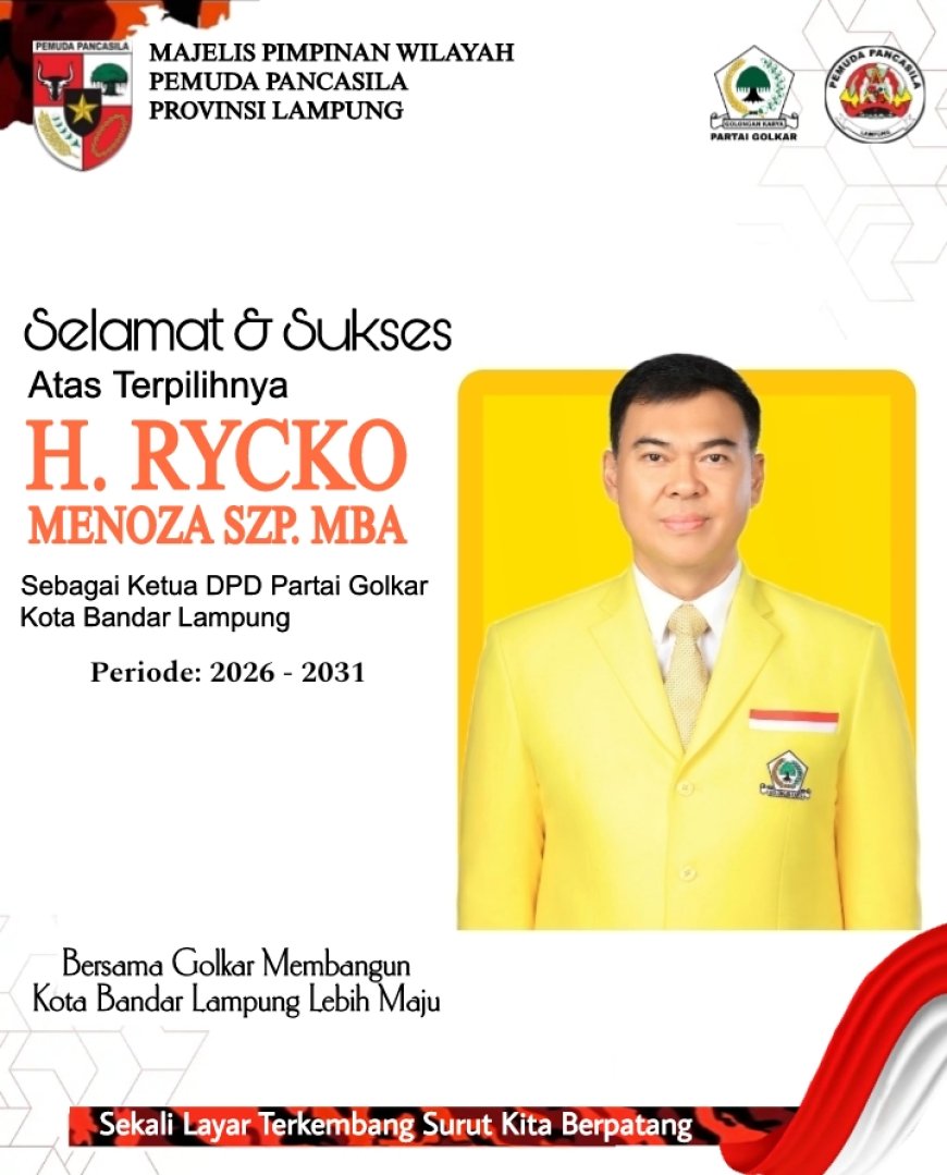 Rycko Menoza Resmi Pimpin Golkar Balam, Langsung Gaspol Padukan Barisan Pasca Dinamika Formatur