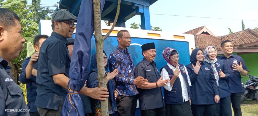 NasDem Turun Gunung di Lamsel: Buktikan Politik Kerja Nyata Lewat Air Bersih
